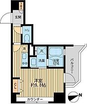 クリオ戸越銀座弐番館  ｜ 東京都品川区平塚1丁目6-11（賃貸マンション1R・5階・28.14㎡） その2