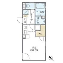 EVERTOW Libero KAMIIKEDAI 103 ｜ 東京都大田区上池台1丁目13-3（賃貸マンション1R・1階・25.04㎡） その2