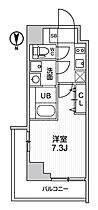 グラシアプレイス大森町 504 ｜ 東京都大田区大森西3丁目26-7（賃貸マンション1K・5階・25.01㎡） その2