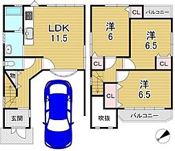 広野町尖山 House