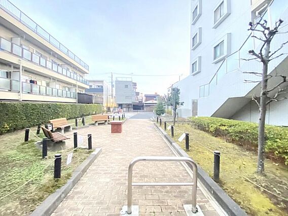 マンションの敷...