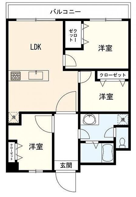 3LDK