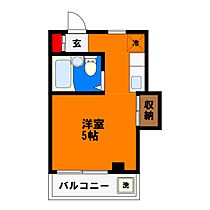 榎ビル 202 ｜ 千葉県千葉市中央区鵜の森町12-1（賃貸マンション1R・2階・16.20㎡） その2