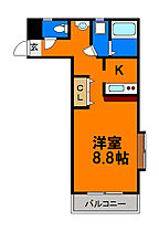 レジデンスさむかわ 205 ｜ 千葉県千葉市中央区寒川町1丁目6-8（賃貸マンション1K・2階・29.53㎡） その2