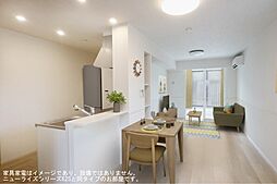 フレシール川東 1階1LDKのリビング/ダイニング