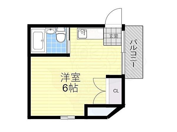 シャンブルISHIBASHI ｜大阪府池田市天神１丁目(賃貸マンション1R・2階・16.00㎡)の写真 その2