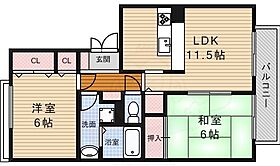 ネオ・パーチェB棟  ｜ 大阪府池田市荘園１丁目4番26号（賃貸アパート2LDK・1階・56.25㎡） その2