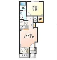 兵庫県姫路市奥山（賃貸アパート1LDK・1階・43.21㎡） その2