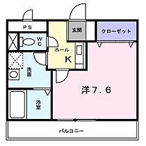 兵庫県姫路市飾磨区城南町2丁目（賃貸アパート1K・1階・26.29㎡） その2