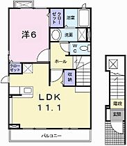 兵庫県姫路市玉手（賃貸アパート1LDK・2階・46.09㎡） その2