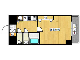 兵庫県神戸市東灘区深江本町1丁目（賃貸マンション1K・4階・24.64㎡） その2