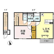 兵庫県たつの市龍野町堂本（賃貸アパート1LDK・2階・47.70㎡） その2