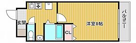 兵庫県神戸市東灘区本山中町3丁目（賃貸マンション1K・2階・24.08㎡） その2