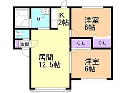 モデュロール西野2 3階