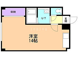 間取図画像 ワンルーム