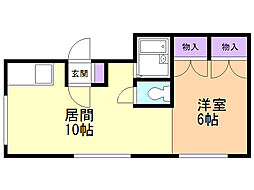 シャトリオン稲穂 1階