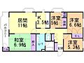 琴似プリンスハイツA棟5階7.5万円