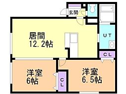 プリメーラ八軒 2階