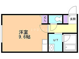 クレオコート 2階