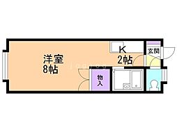 間取図画像 1K
