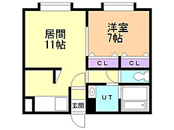 レジデンスマンションしんわ 2階