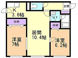 ブライトン壱番館 2階