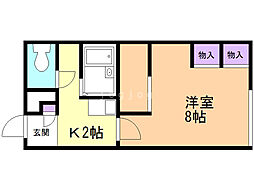 レオパレスロワジール西野Ａ 1階