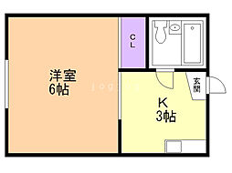 ヌーベルバーグ桂岡 1階