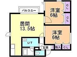 ラ・グラース曙 2階/201