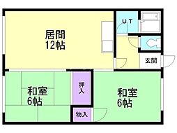 すみれハイツＡ 2階