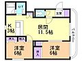 イーリス宮の丘虹の橋1階6.0万円