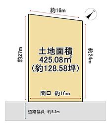 売土地　八幡市男山松里