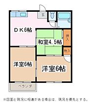 タウンIIIA  ｜ 長野県松本市波田（賃貸アパート3DK・2階・54.45㎡） その2