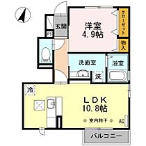 インテグラルとよの  ｜ 長野県長野市豊野町豊野931-1（賃貸アパート1LDK・1階・40.53㎡） その2