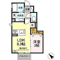 トリシア小山W  ｜ 長野県須坂市大字小山2455-30（賃貸アパート1LDK・1階・28.62㎡） その2