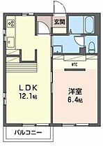 フレグランスホープフル  ｜ 長野県伊那市中央（賃貸アパート1LDK・2階・42.36㎡） その2