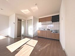 JR飯田線 田畑駅 徒歩34分の賃貸アパート 2階1LDKのリビング/ダイニング