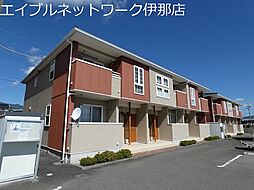 JR飯田線 伊那北駅 3.8kmの賃貸アパート