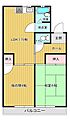 ヴィラ湯浅B棟4階4.3万円