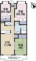 カーサグランドゥール 302 ｜ 静岡県富士宮市万野原新田（賃貸マンション3LDK・3階・65.49㎡） その2