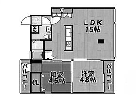 ソレイユ王塚台 204 ｜ 兵庫県神戸市西区王塚台4丁目（賃貸マンション2LDK・2階・47.13㎡） その2