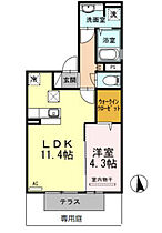 エルスールII 101 ｜ 兵庫県神戸市西区玉津町西河原（賃貸アパート1LDK・1階・40.87㎡） その2