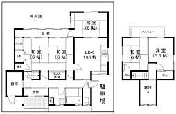 彦根栄町2丁目貸家 5LDKの間取り