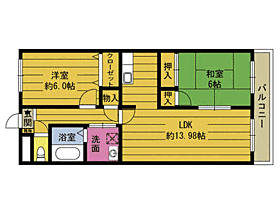 ステージ街 105 ｜ 大分県大分市大字横尾（賃貸マンション2LDK・1階・59.28㎡） その2