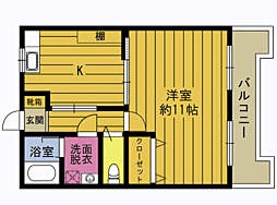 🉐敷金礼金0円！🉐フラワーハイツ森町Ａ