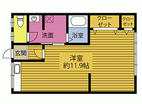 グリーンハウス三川 203 ｜ 大分県大分市三川上３丁目（賃貸アパート1K・2階・32.40㎡） その2