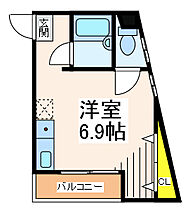 ヒューマンプラザ  ｜ 東京都調布市国領町4丁目（賃貸マンション1K・3階・18.83㎡） その2