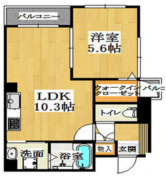 大阪府大阪市西区西本町2丁目(賃貸マンション1LDK・10階・38.73㎡)の写真 その2