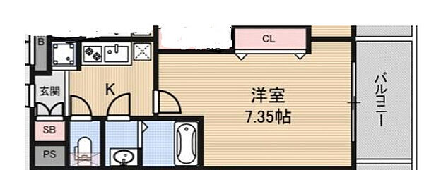 Luxe天神橋 ｜大阪府大阪市北区天神橋2丁目(賃貸マンション1K・12階・24.28㎡)の写真 その2