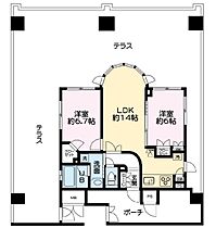 コンソラーレ同心  ｜ 大阪府大阪市北区同心2丁目（賃貸マンション2LDK・7階・57.64㎡） その2